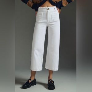 Anthropologie Pilcro The Skipper Cropped Wide-Leg Jeans (Size 26)